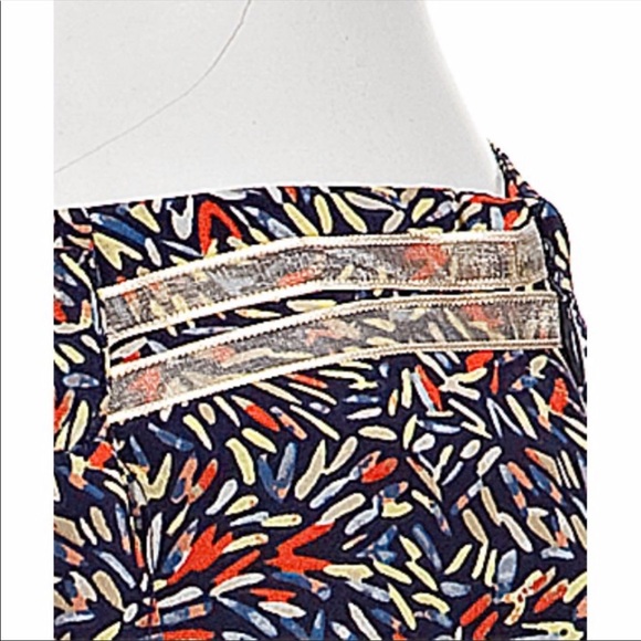 BCBGenerations Confetti Print Mini Skirt Sz 12 EUC - Picture 2 of 9